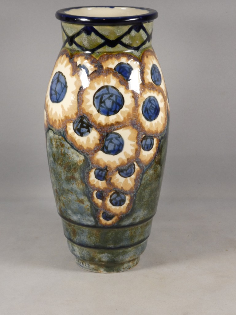 Vase Art déco en céramique émaillée, Sèvres, vers 1930 – Image 9