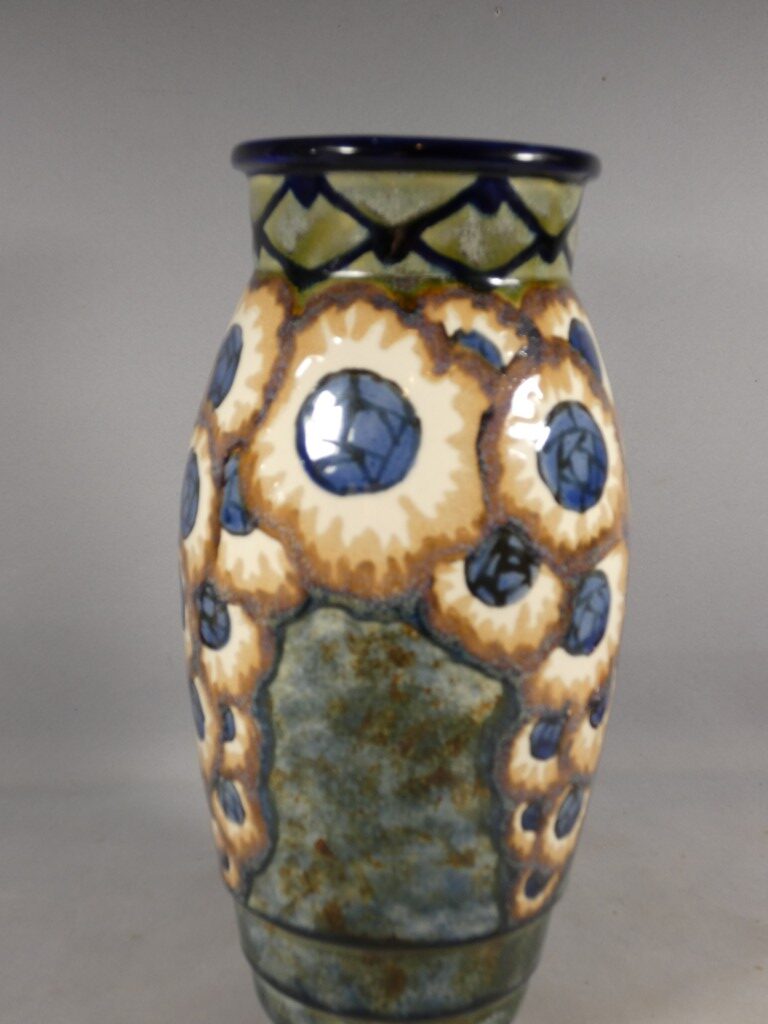 Vase Art déco en céramique émaillée, Sèvres, vers 1930 – Image 2