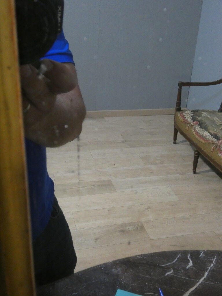 Important miroir rocaille italien en bois doré à glace au mercure – XVIIIe siècle – Image 22