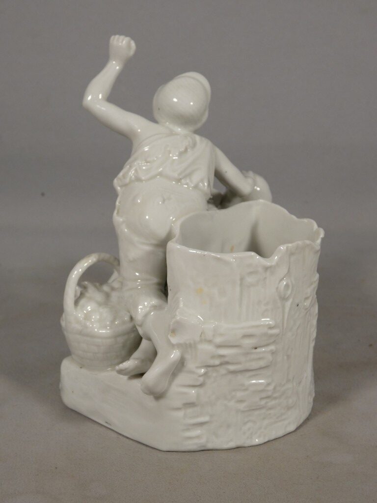 Schäfer & Vater – « La Bagarre » – Groupe en porcelaine, vers 1900 – Image 6