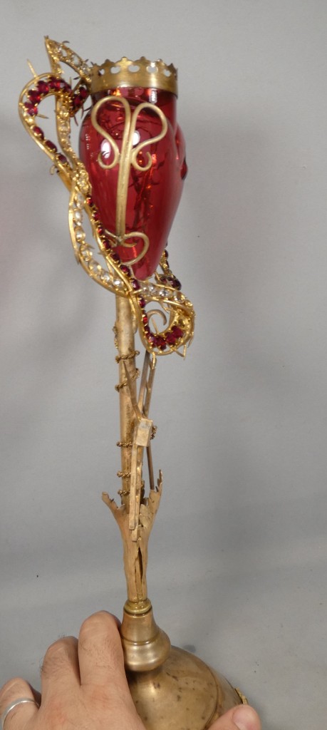 Important objet de dévotion au Sacré-Cœur et à la Passion du Christ – XIXᵉ siècle – Image 13