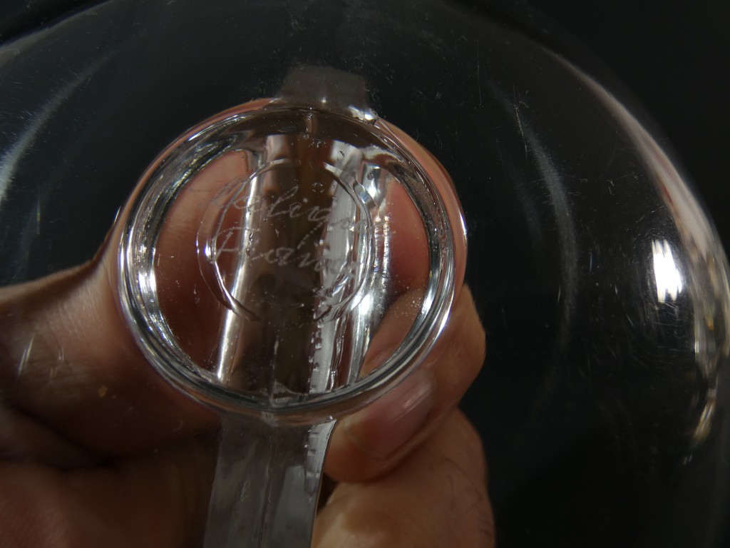 Lalique France, baguier au bateau 3 mâts en cristal – Image 3