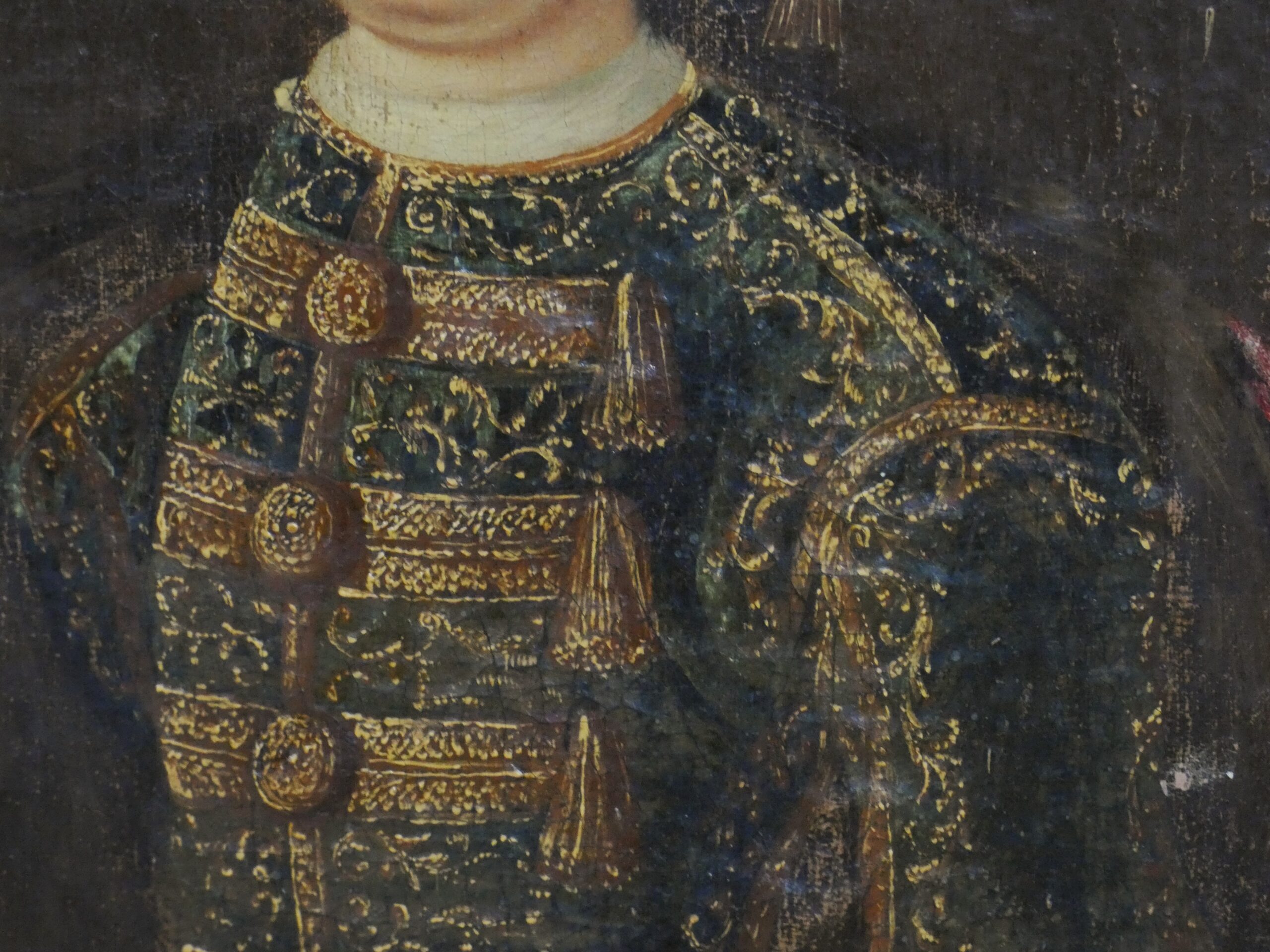 Portrait d'un jeune aristocrate en costume d'apparat – École européenne, fin XVIIe ,début XVIII – Image 6