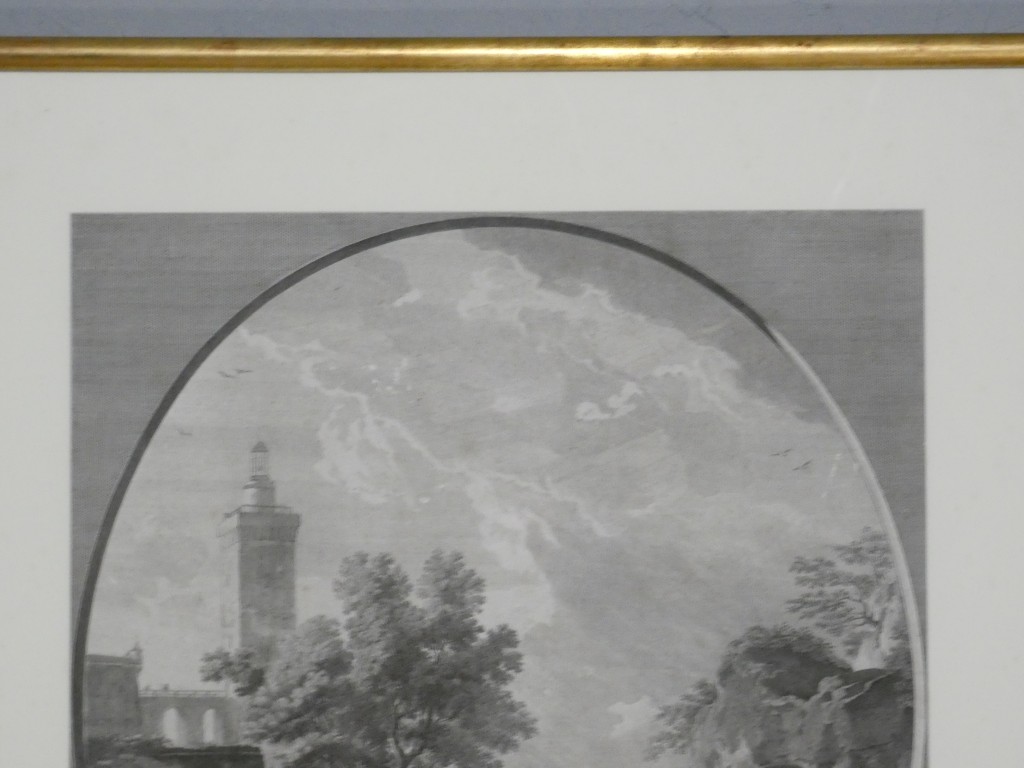 Le Rocher percé – Gravure d'après Joseph Vernet par Marie-Rosalie Bertaud – XVIIIe siècle – Image 4