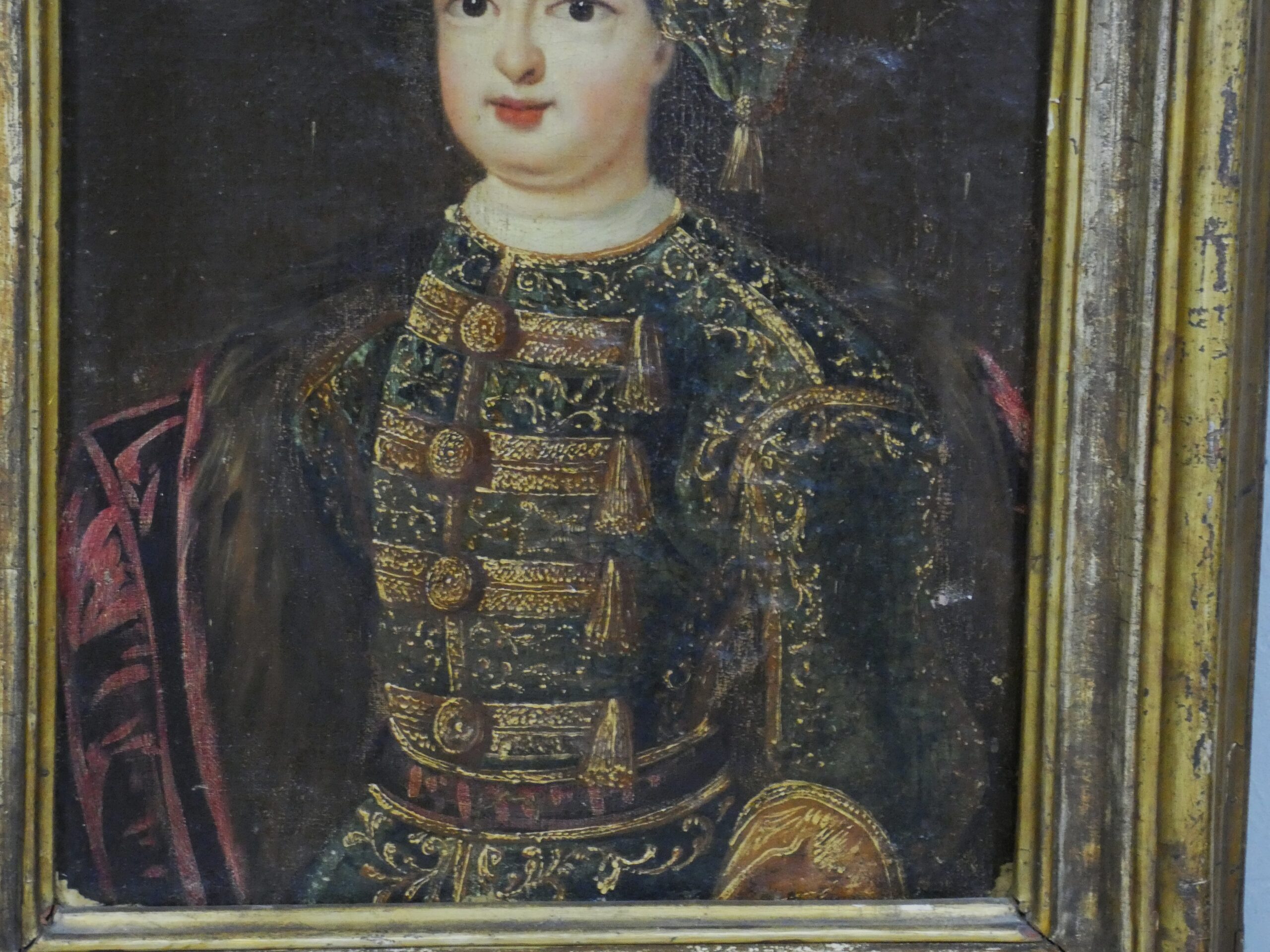 Portrait d'un jeune aristocrate en costume d'apparat – École européenne, fin XVIIe ,début XVIII – Image 9