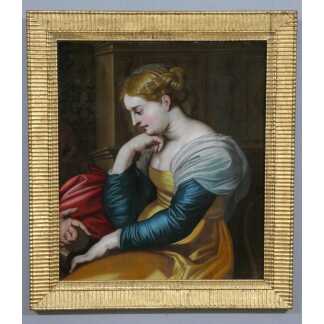 Hélène Fourment allégorie de la Mélancolie, d’après l’atelier de Pierre-Paul Rubens – XVIIIe