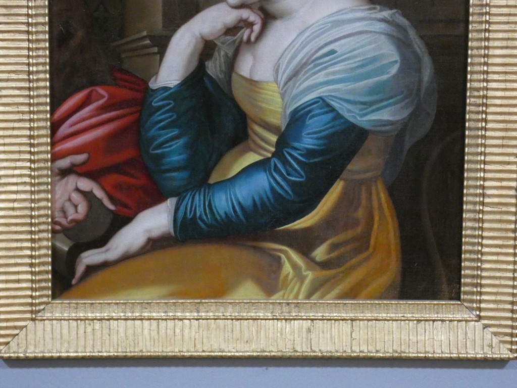 Hélène Fourment allégorie de la Mélancolie, d’après l’atelier de Pierre-Paul Rubens – XVIIIe – Image 4