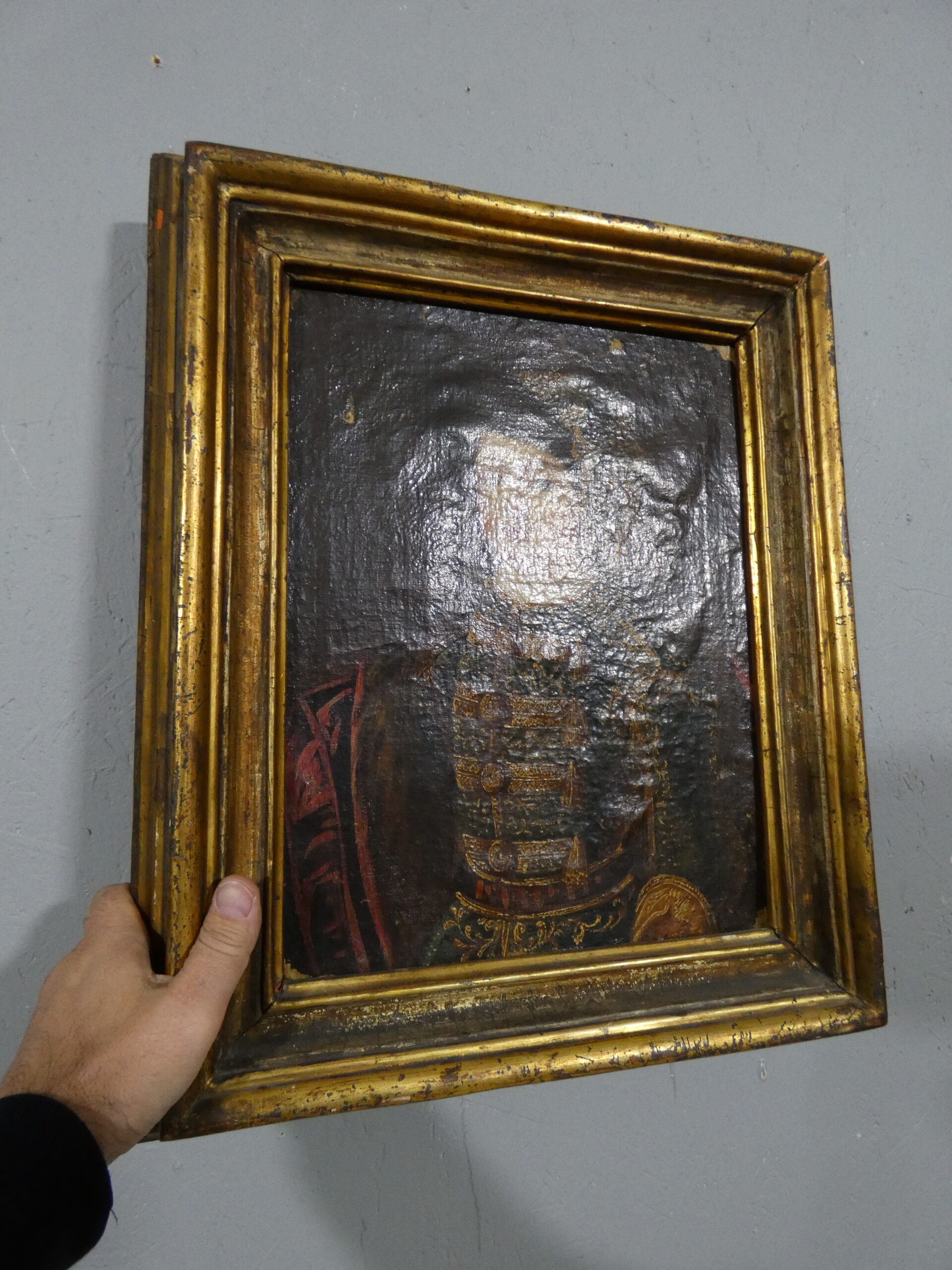 Portrait d'un jeune aristocrate en costume d'apparat – École européenne, fin XVIIe ,début XVIII – Image 16