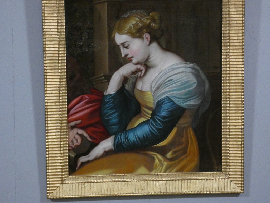 Hélène Fourment allégorie de la Mélancolie, d’après l’atelier de Pierre-Paul Rubens – XVIIIe – Image 8