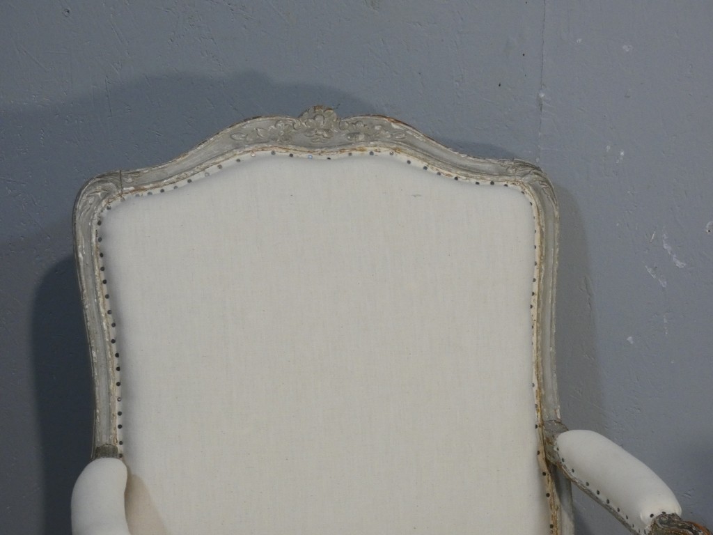 SENE LE PERE – Vers 1745- Paire de fauteuils à la Reine d'époque Louis XV estampillés XVIII ème – Image 5