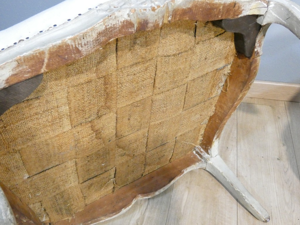 SENE LE PERE – Vers 1745- Paire de fauteuils à la Reine d'époque Louis XV estampillés XVIII ème – Image 11
