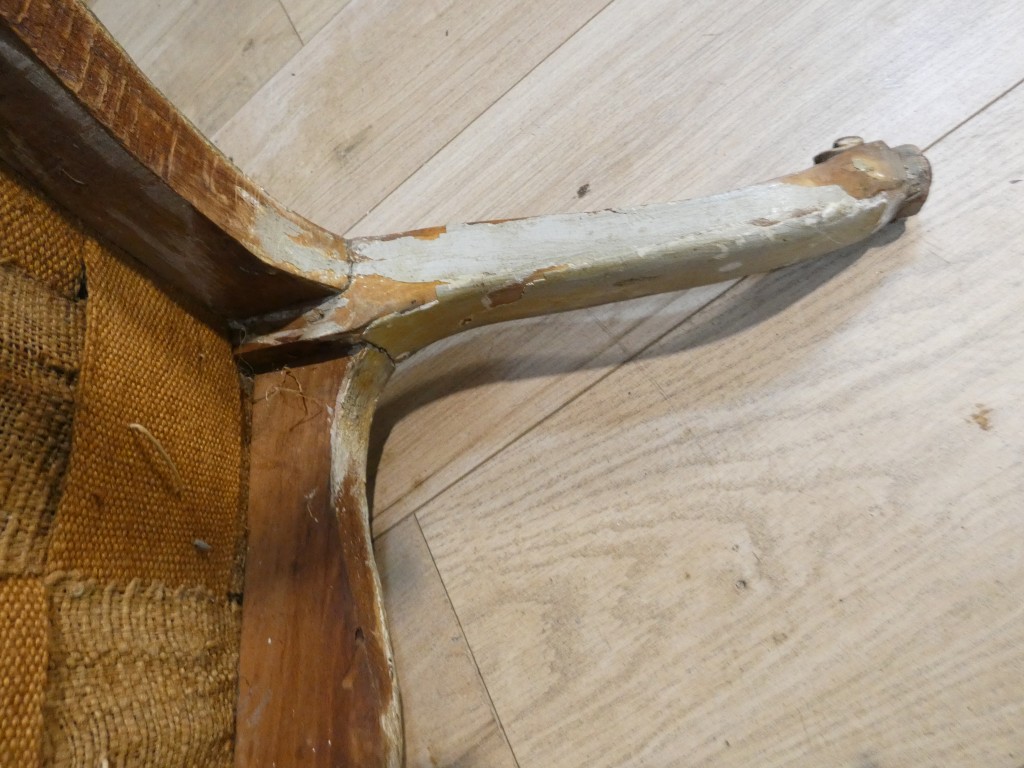 SENE LE PERE – Vers 1745- Paire de fauteuils à la Reine d'époque Louis XV estampillés XVIII ème – Image 18